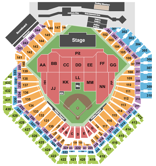 Citizens Bank Park Chili Peppers Seating Chart