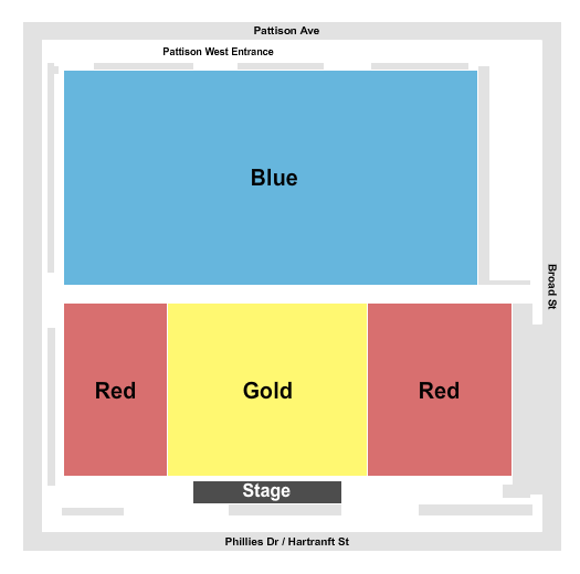 Citizens Bank Park Parking Lots Drive-In Events Seating Chart