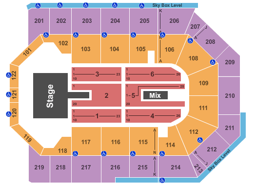 Toyota Arena - Ontario Def Leppard Seating Chart