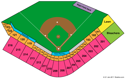 City Of Palms Park Baseball Seating Chart