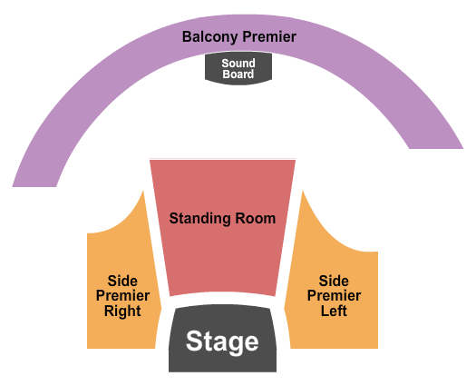 City Winery - New York City Balcony/Side/SRO Seating Chart