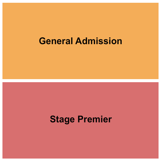 City Winery - Pittsburgh Stage Premier/GA Seating Chart