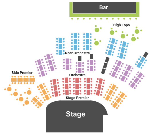 seating chart for City Winery - Washington DC - Endstage 2 - eventticketscenter.com