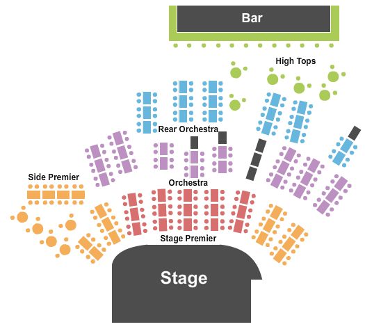 City Winery - Washington DC Endstage 2 Seating Chart