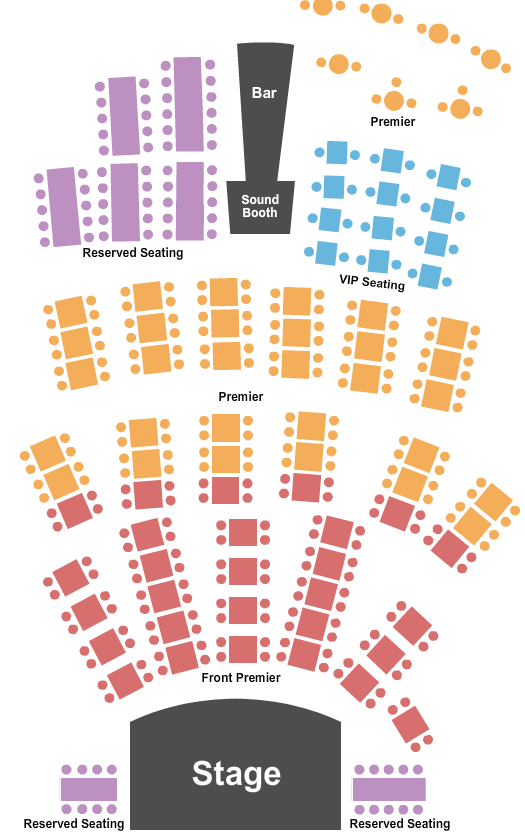 City Winery Chicago Seating Chart With Numbers