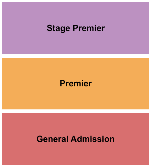 City Winery - Nashville GA/Premier/Stage Seating Chart