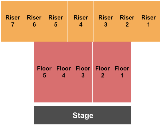 Civic Center of Anderson Endstage-2 Seating Chart