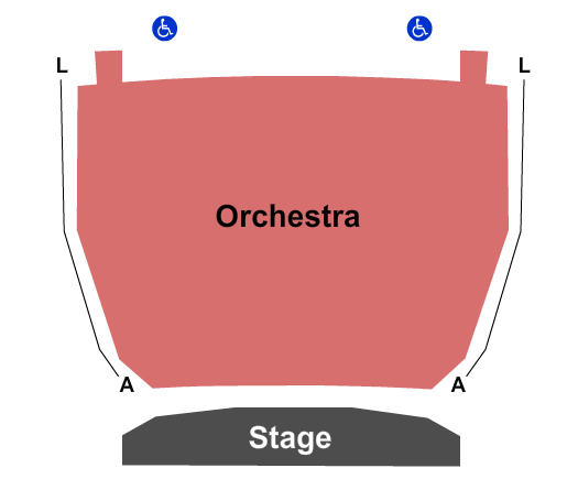 Claire Trevor Theatre - UCI Arts Center End Stage Seating Chart