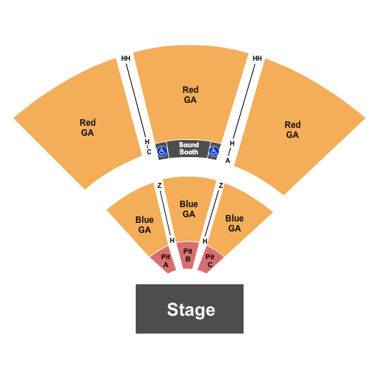 Virginia Credit Union LIVE! at Richmond Raceway General Admission Seating Chart