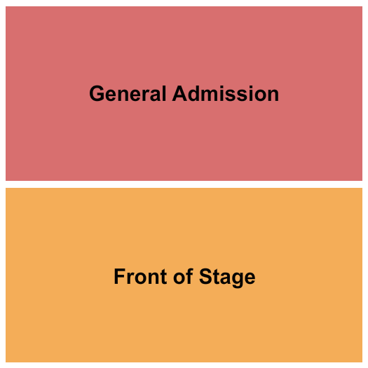 Clatsop County Fair and Expo Center GA & Front of Stage Seating Chart