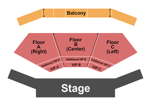 Clay Cooper Theatre Seating Chart