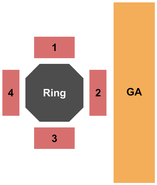 Clearwater River Casino Clearwater Combat MMA Seating Chart