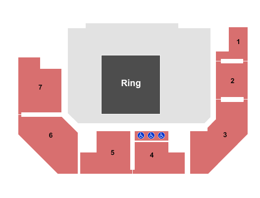 Cliff Keen Arena Wrestling Seating Chart