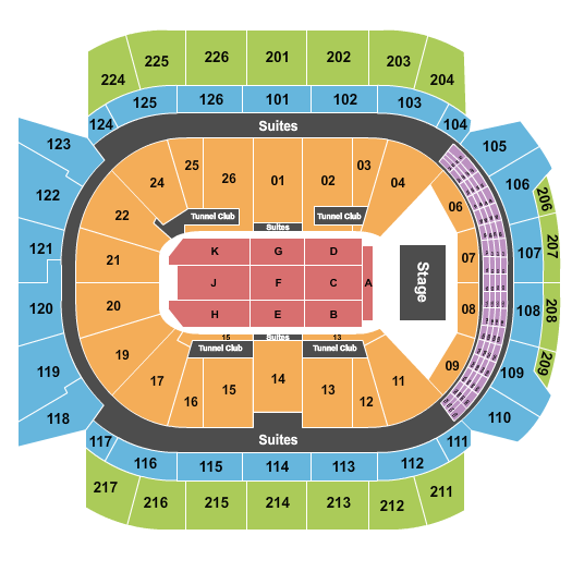 Climate Pledge Arena Seating Chart And Maps Seattle