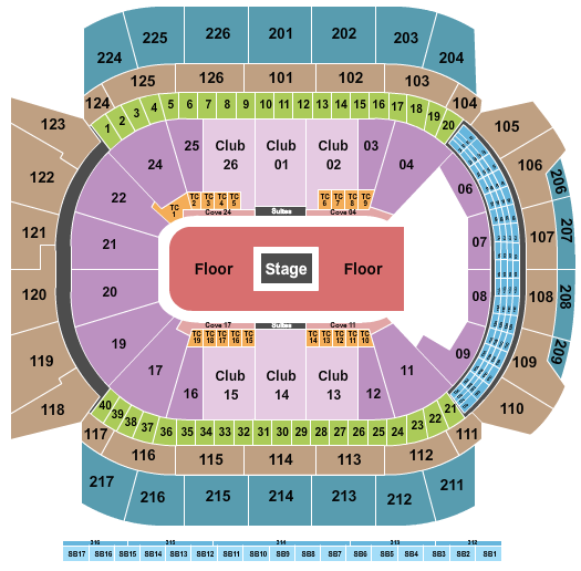 Climate Pledge Arena Center Stage 4 Seating Chart