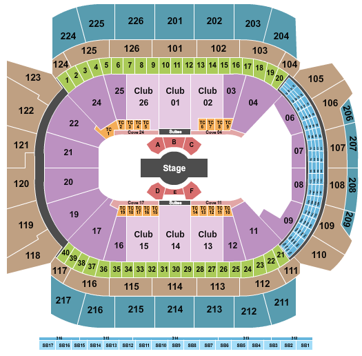 Climate Pledge Arena Corteo Seating Chart