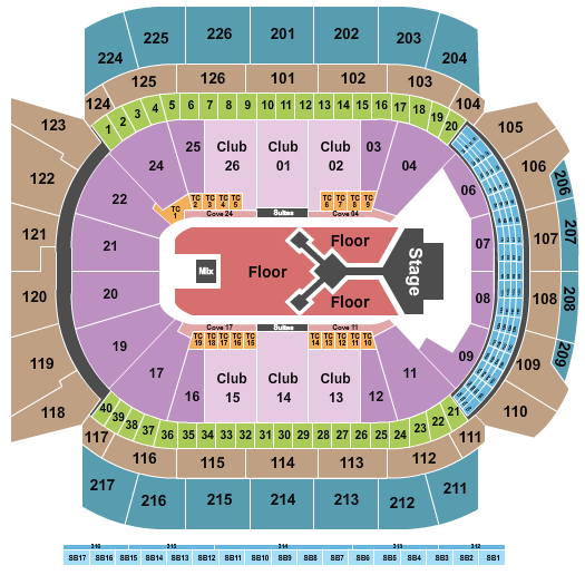 Climate Pledge Arena Dude Perfect Seating Chart