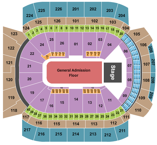 Climate Pledge Arena seating chart event tickets center