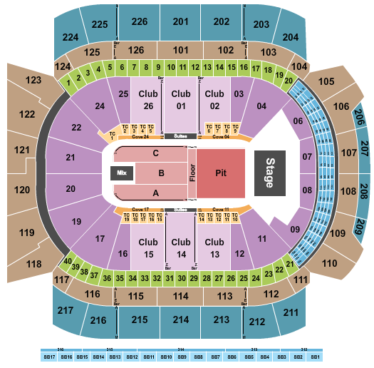 Climate Pledge Arena Seating Chart
