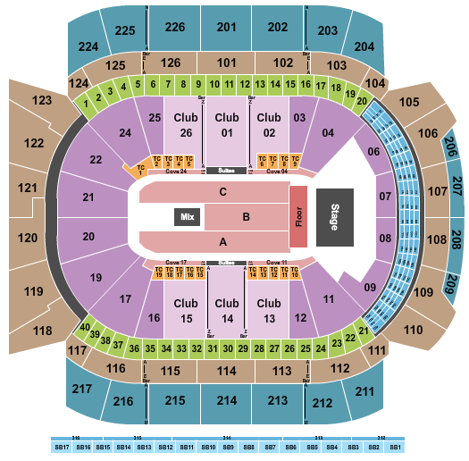 Climate Pledge Arena Half House Seating Chart