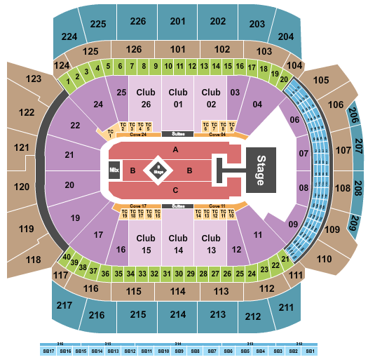 Climate Pledge Arena Kylie Minogue Seating Chart