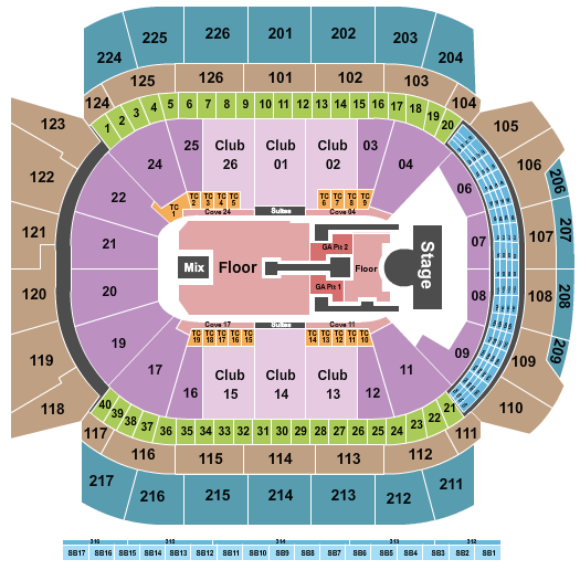 Climate Pledge Arena Madonna Seating Chart