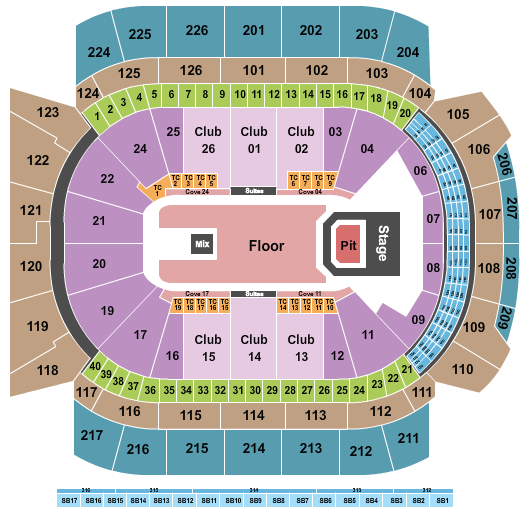 Climate Pledge Arena Panic At The Disco 2 Seating Chart
