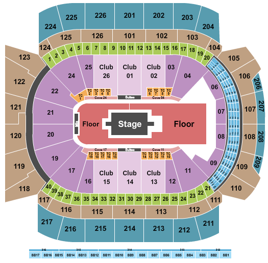 Climate Pledge Arena Rauw Alejandro Seating Chart