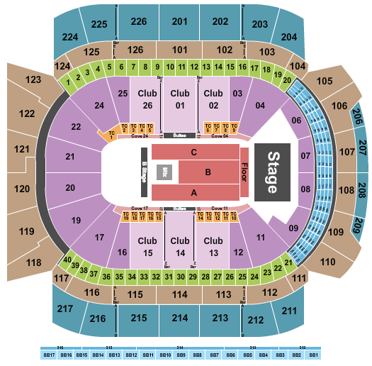 Climate Pledge Arena Ricardo Arjona Seating Chart