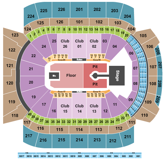 Climate Pledge Arena Sabrina Carpenter Seating Chart