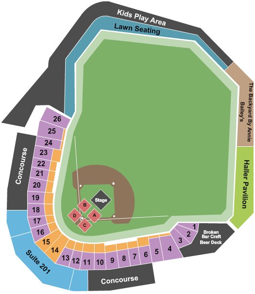 Clipper Magazine Stadium Concert Seating Chart