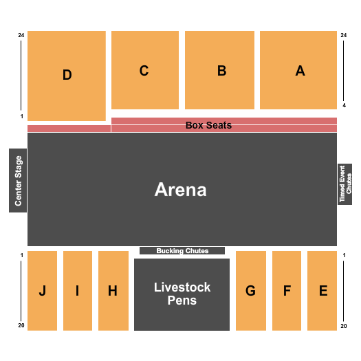 Clovis Rodeo Grounds Seating Chart