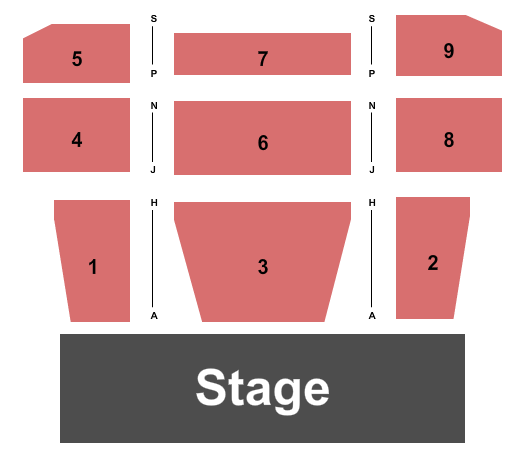 Clovis Veterans Memorial District Auditorium Endstage 2 Seating Chart