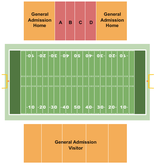 Clyde Abshier Stadium Football Seating Chart