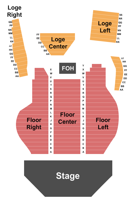Clyde Theatre Endstage 2 Seating Chart