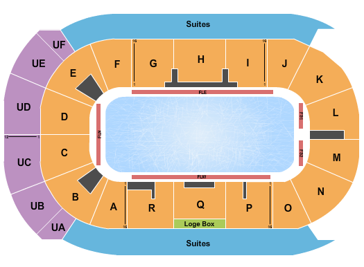 Co-Op Place Ice Show Seating Chart