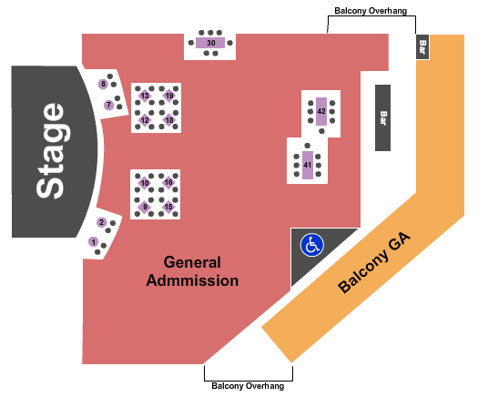 Cobb S Comedy Club Seating Chart