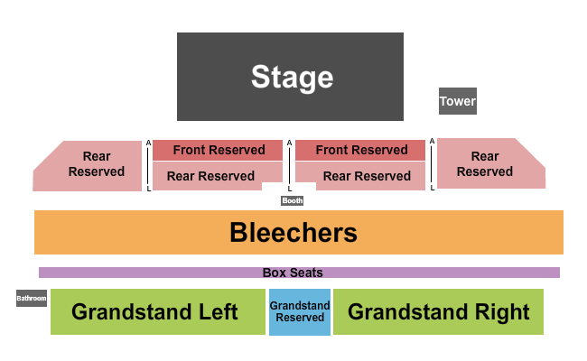 Cobleskill Fairgrounds Endstage 2 Seating Chart
