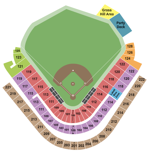 Bison Football Seating Chart