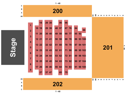 Coca-Cola Roxy Riley Green Seating Chart