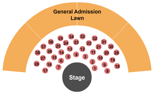Coffee Butler Amphitheater Endstage Tables Seating Chart