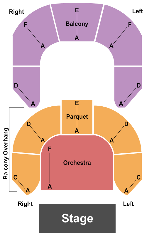 Cohoes Music Hall End Stage Seating Chart