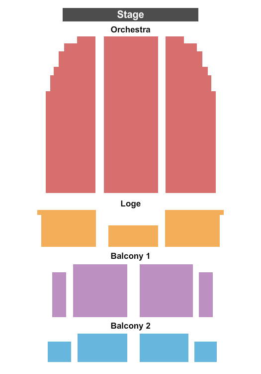 Coleman Theatre Seating Chart