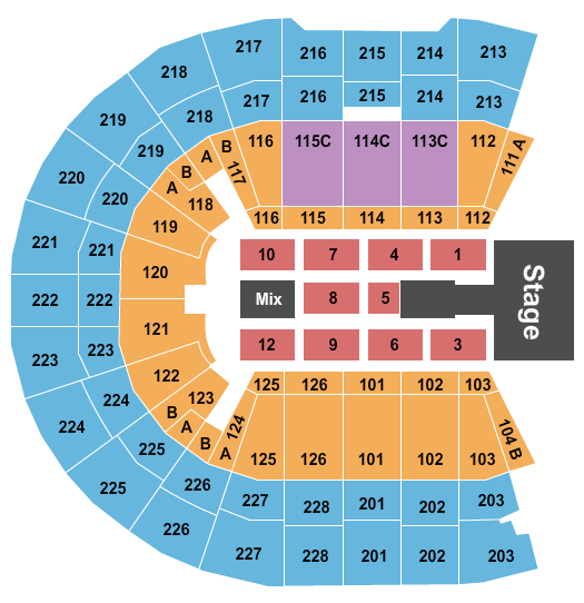 Coliseo De Puerto Rico Daniel El Travieso Seating Chart