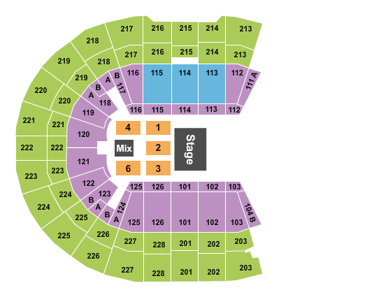 Coliseo De Puerto Rico Endstage2 Seating Chart