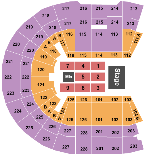 Coliseo De Puerto Rico Redimi2 Seating Chart