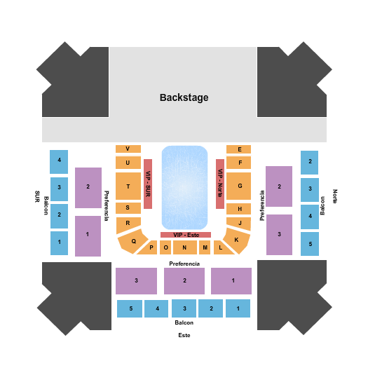 Coliseo Roberto Clemente Walker Disney On Ice Seating Chart