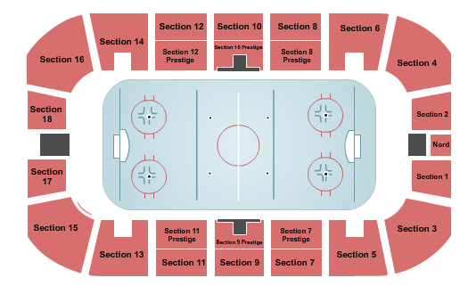 Coliseum Sun Life Financial Hockey Seating Chart