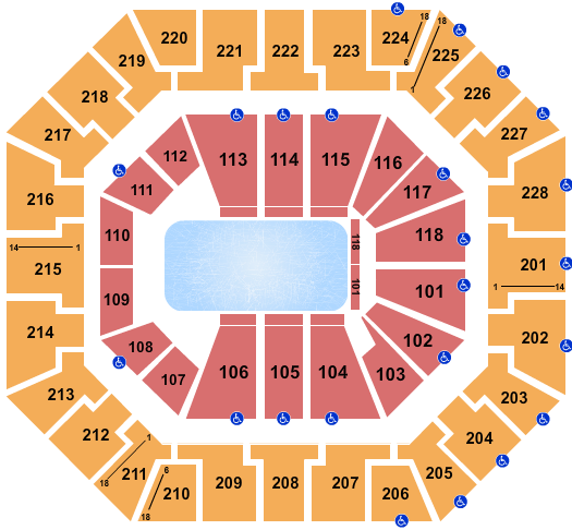 Colonial Life Arena Disney On Ice 2024 Seating Chart