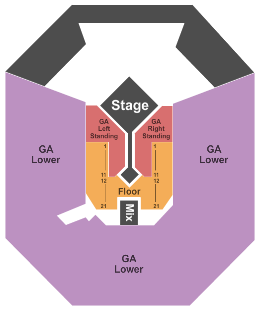 Colonial Life Arena Hillsong United Seating Chart